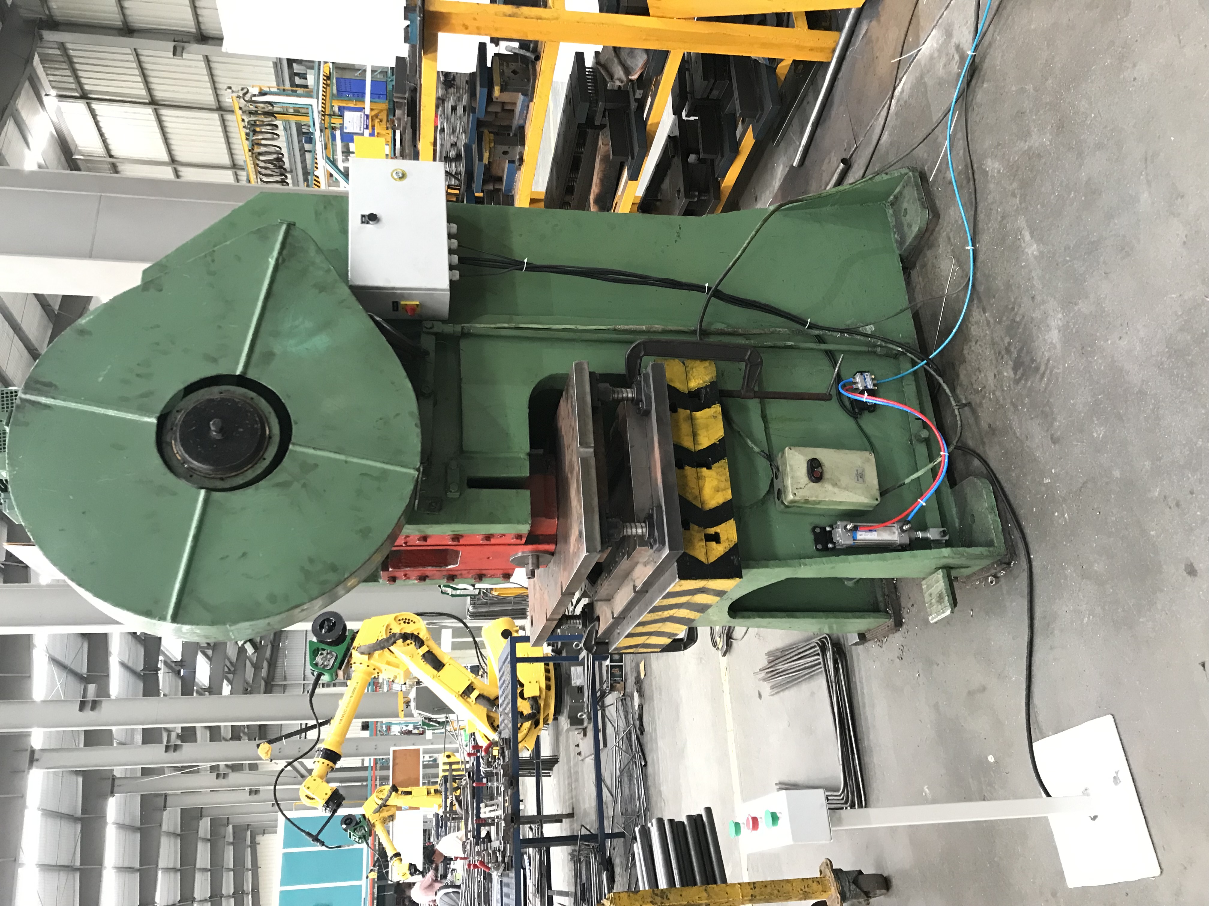 Two Hand Safety Automation for Mechanical Press 